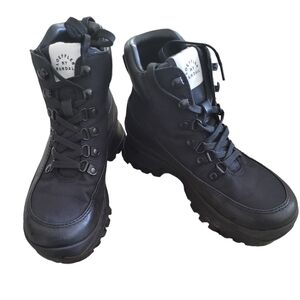 Loeffler Randall Owen Hiking Moto Boot Size 6.5